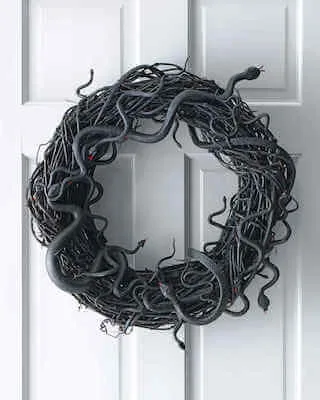 Wiggling Snake Wreath by Martha Stewart