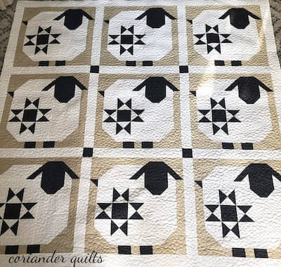 Wooly Stars Quilt Pattern by Coriander Quilts