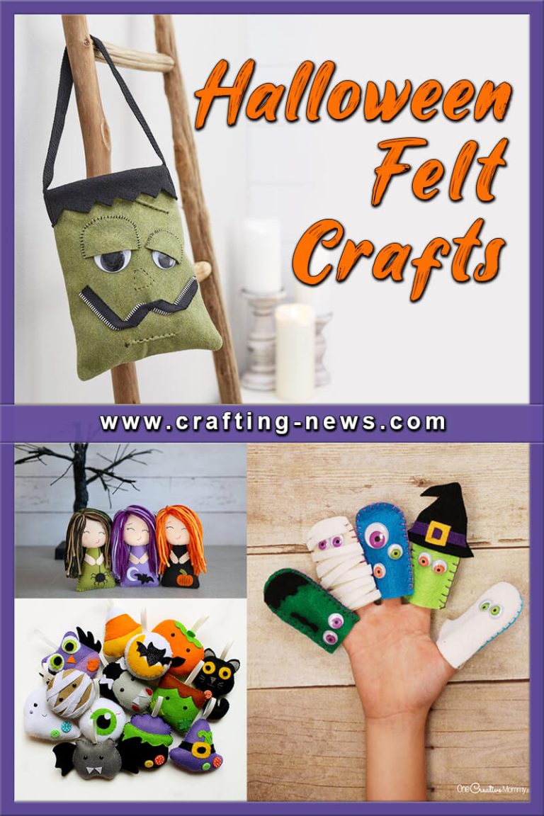 12 Halloween Felt Crafts - Crafting News