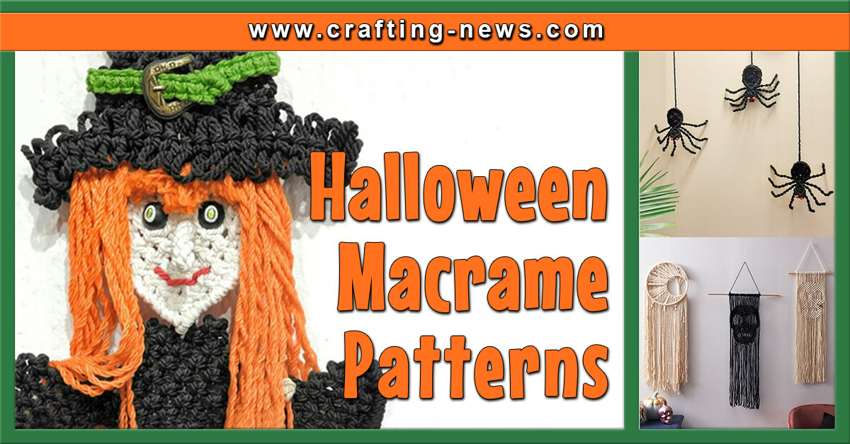 12 Halloween Macrame Patterns