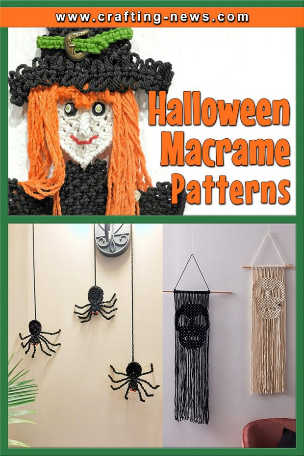 HALLOWEEN MACRAME PATTERNS