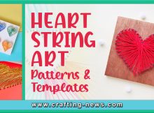 HEART STRING ART PATTERNS & TEMPLATES