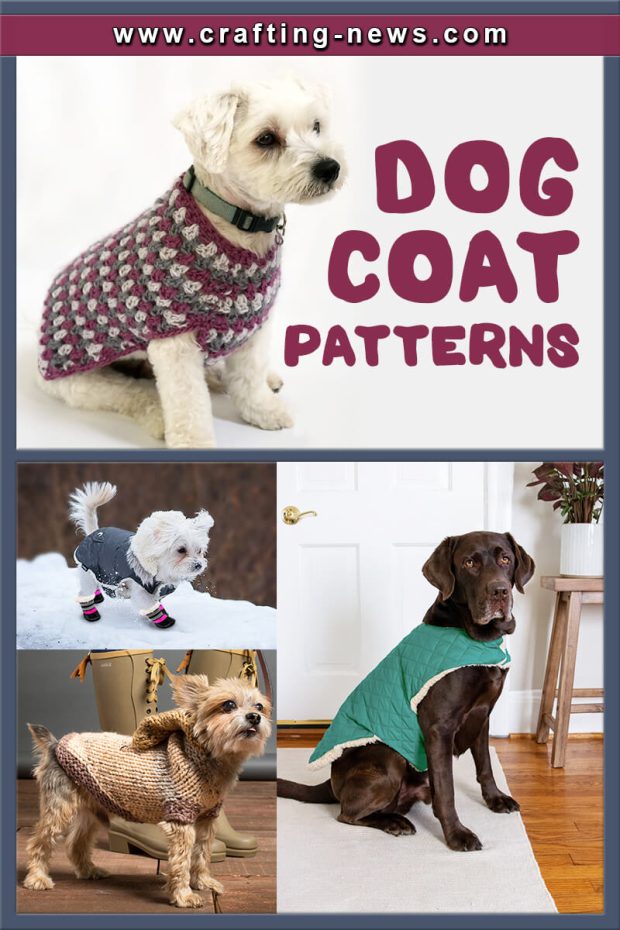 25 Dog Coat Patterns - Crafting News