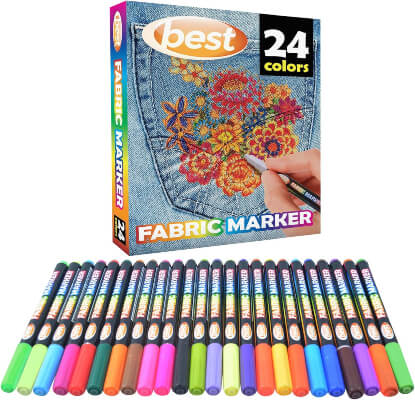 Best Fabric Markers Bullet Tip
