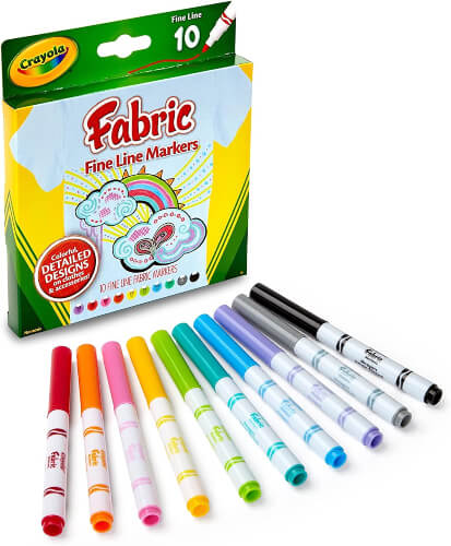 Crayola Fabric Marker Pens