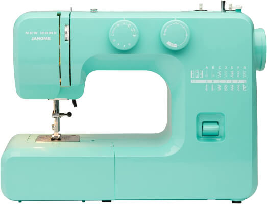 Janome Arctic Crystal Easy-to-Use Sewing Machine Made with Beginners in Mind