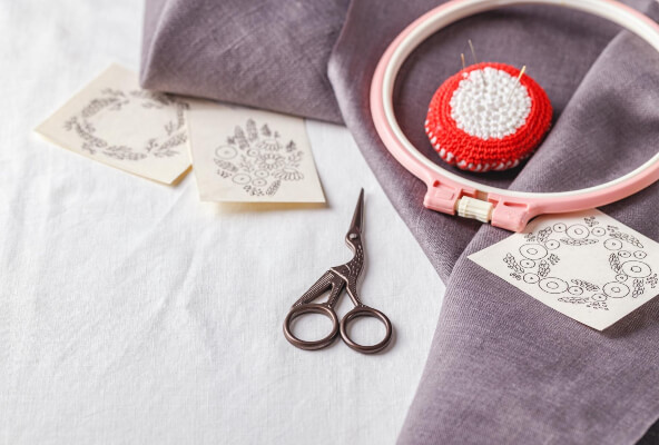 Transffering Embroidery patterns