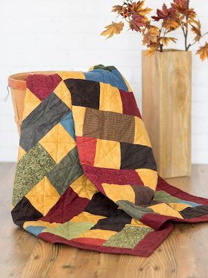 Brick Work Quilt Pattern by Quilting Daily