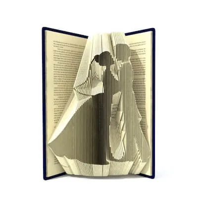 15 Book Folding Patterns 11 Bride And Groom Book Folding Pattern by Simplex Book Folding