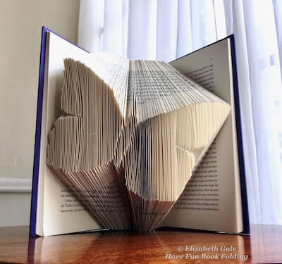 Butterfly Book Folding Pattern by Have Fun Book Folding