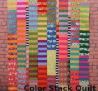 Color Stack Quilt Pattern by Hopeful Homemaker