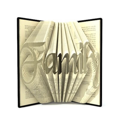 Family Book Folding Pattern by Simplex Book Folding