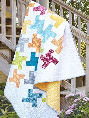 Floating Pinwheels Quilt Pattern by Quilting Daily