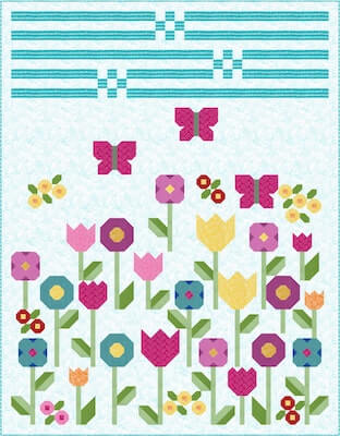 Flowers Quilt Pattern by Sew Fresh Quilts