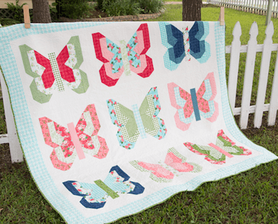 Free Butterfly Quilt Pattern by Cloud 9 Fabrics
