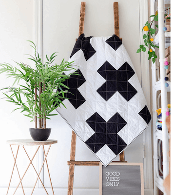 Free Swiss Cross Quilt Pattern by Coral And Co