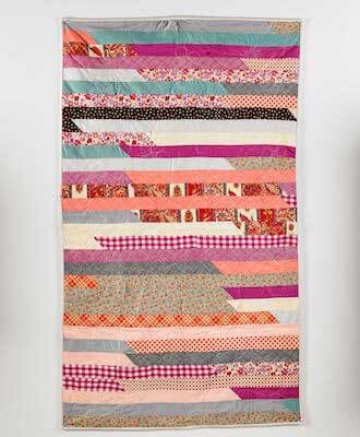 Jelly Roll Race Quilt Pattern by Wise Craft Handmade