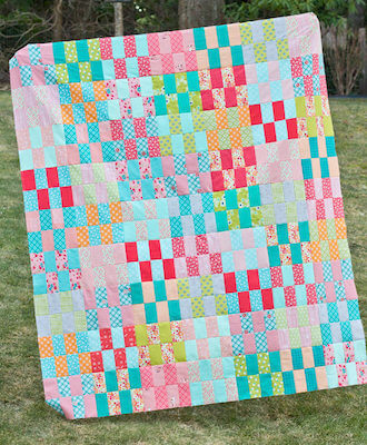Jelly Strip Stash Buster Quilt Pattern by Cluck Cluck Sew