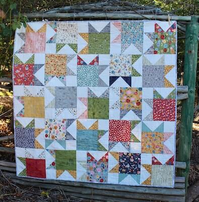 Kaleidoscope Of Stars Quilt Pattern by Kate Henderson Quilts