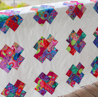 Kisses Jelly Roll Quilt Pattern by Sew Can She