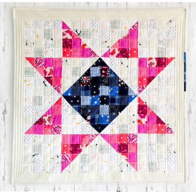 Lone Star Glitter Quilt Pattern by Sew Can She