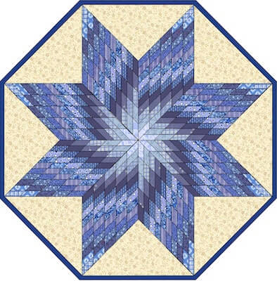 Lone Star Quilt Pattern by Daniela Patchwork