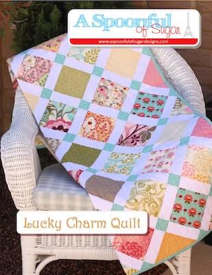 Lucky Charm Quilt Pattern by A Spoonful Of Sugar