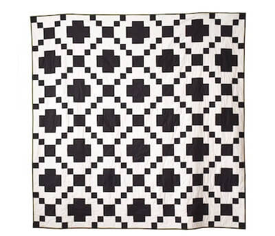 Modern Crossing Quilt Pattern by Patchwork And Poodles