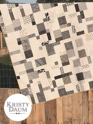 Modern D9P Quilt Pattern by Kristy Daum