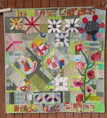 Naughty Garden Quilt Pattern by Aunt Ems Place