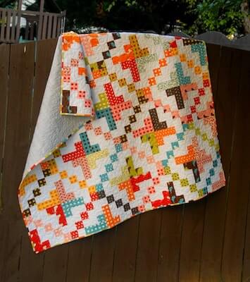 On A Jelly Roll Quilt Pattern by Meadow Mist Designs