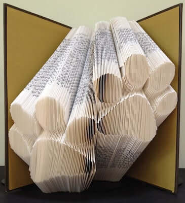 Paw Prints Folded Book Art by Instructables
