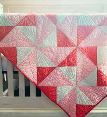 Diamond Patch Easy Quilt Pattern by My Quilt Room