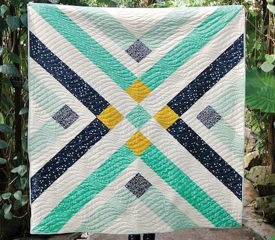Retro Plaid Free Quilt Pattern by Suzy Quilts