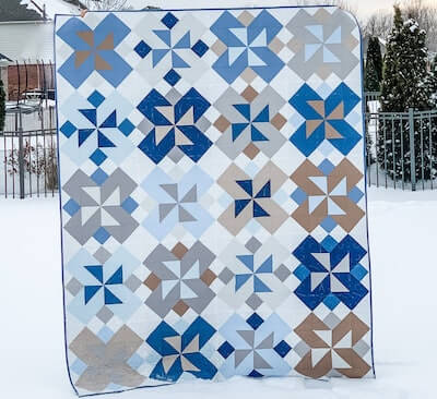 Rivermill Quilt Pattern by Running Stitch Quilts