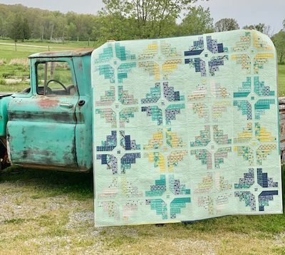 Rough Cut Diamonds Jelly Roll Quilt Pattern by Bre T Quilt Designs