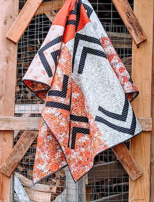 Scandi Point Quilt Pattern by Ritual Quilt Company