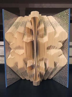 Snowflake Book Folding Pattern by Instructables