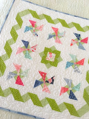 Patrón de edredón Summer Breeze de Carried Away Quilting