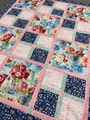 Sweet And Simple Quilt Pattern by Pamela Quilts