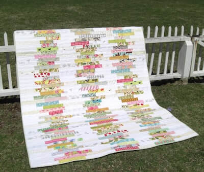 The Stacks Quilt Pattern by Karen Griska Quilts