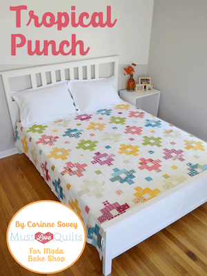 Tropical Punch Quilt Pattern by Moda Fabrics