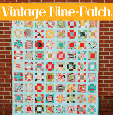 Vintage Free Nine Patch Quilt Pattern by Jeni Baker