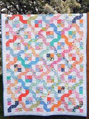 Winding Nine Patch Quilt Pattern by Annie's Catalog