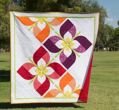 Windswept Modern Quilt Pattern by On Williams Street