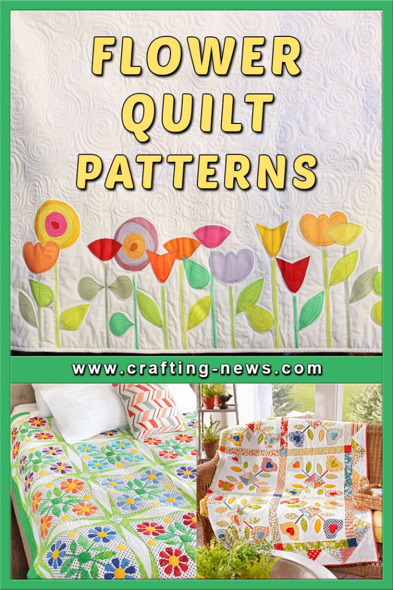 25 Flower Quilt Patterns Crafting News