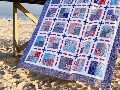 4-Patch Charm Quilt Pattern by Jedi Craft Girl