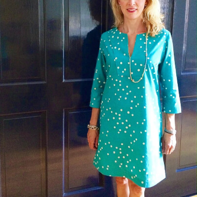 Kurti Tunic Dress Sewing Pattern by LittleStitchStudioVA