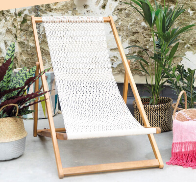 Macrame Lawn Chair Pattern by DavidandCharles