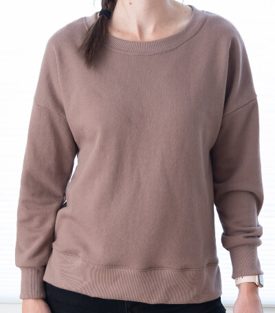 Women's Dolman Sweatshirt Pattern by lowlandkids